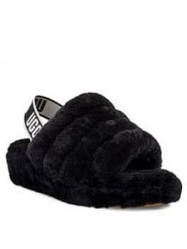 Ugg Fluff Yeah Slide Slipper - Black
