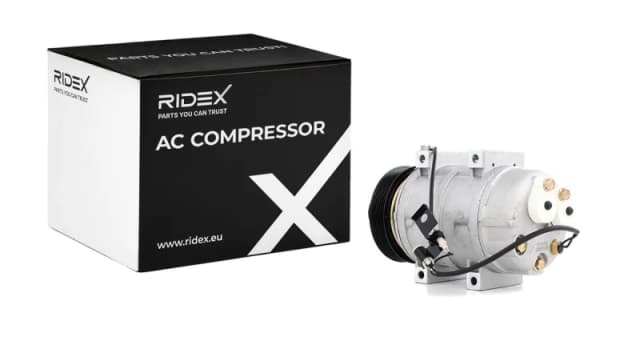 RIDEX 447K0021 AC Compressor PAG 46, Refrigerant: R134a Compressor,air conditioning (447)