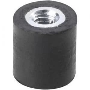 PB Fastener 100445 Threaded Buffer Black