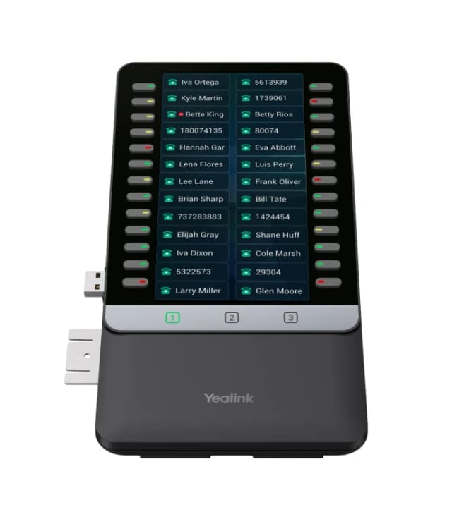 Yealink EXP55 Expansion Module compatible with the T7/T8 serie