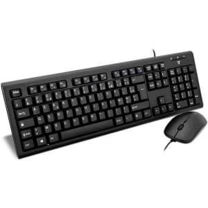 Keyboard and Mouse PS2 French Layout (Balck)