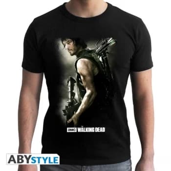 The Walking Dead - Daryl Crossbow Mens Large T-Shirt - Black