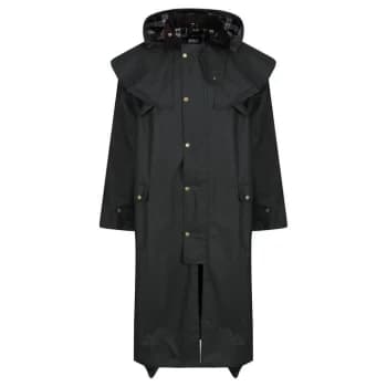 Regatta Cranbrook Long Wax Jacket - Green