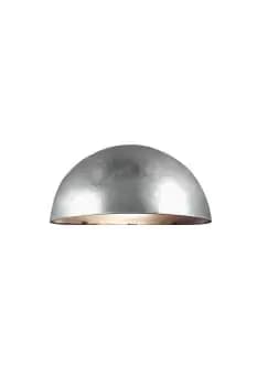 Scorpius Outdoor Down Wall Lamp Galvanized E14 IP33