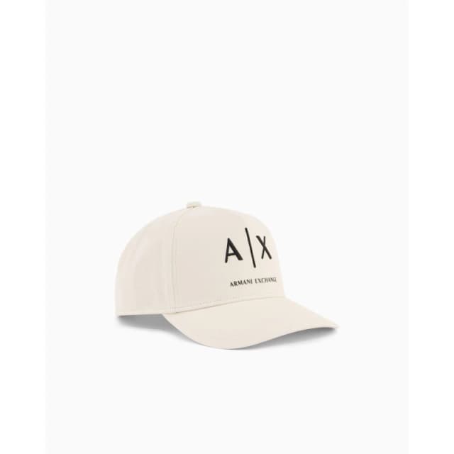 Armani Exchange BASEBALL HAT Cream/Blck Logo male Mens