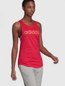 Adidas Essentials Linear Loose Tank - Pink
