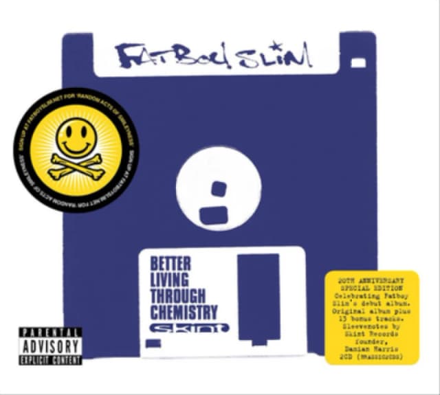 Fatboy Slim Better Living Through Chemistry - 20th Anniversary Edition 2CD Silver