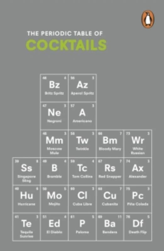 The Periodic Table of COCKTAILS Paperback / softback