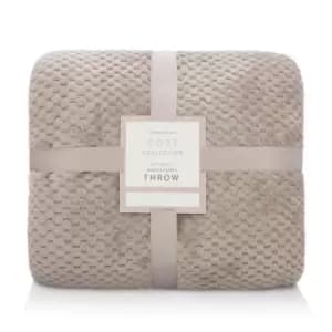 Sleepdown Waffle Throw 99 - Beige