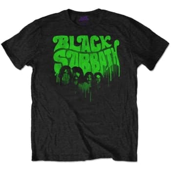 Black Sabbath - Graffiti Unisex Large T-Shirt - Black