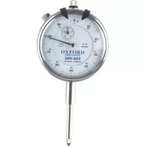 Oxford Plunger Dial Gauge 25mm x 0.01mm x 0-100