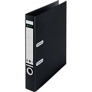 Leitz Lever Arch File Recycle 80 mm Card Black