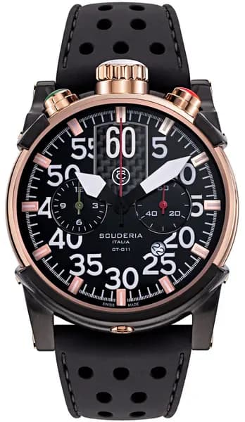 CT Scuderia Watch Bullet Head Saturno - Black CTS-068