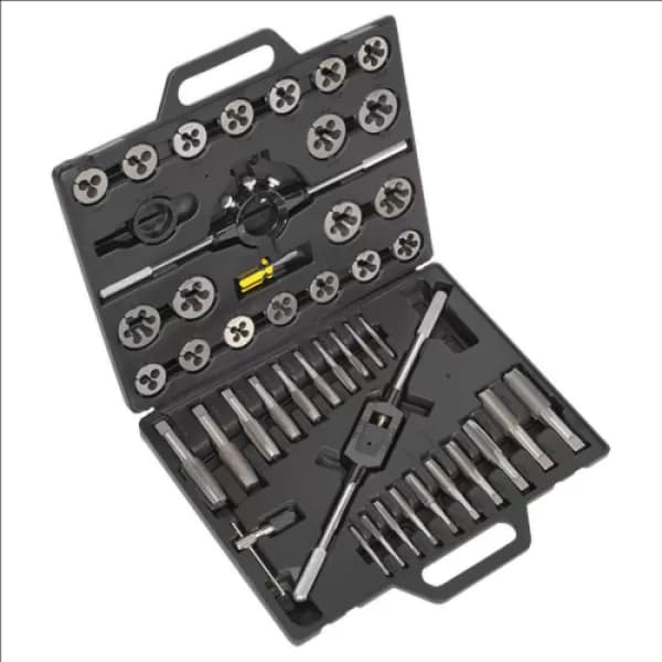 Genuine SEALEY AK303IMP Tap & Die Set 45pc Split Dies Imperial