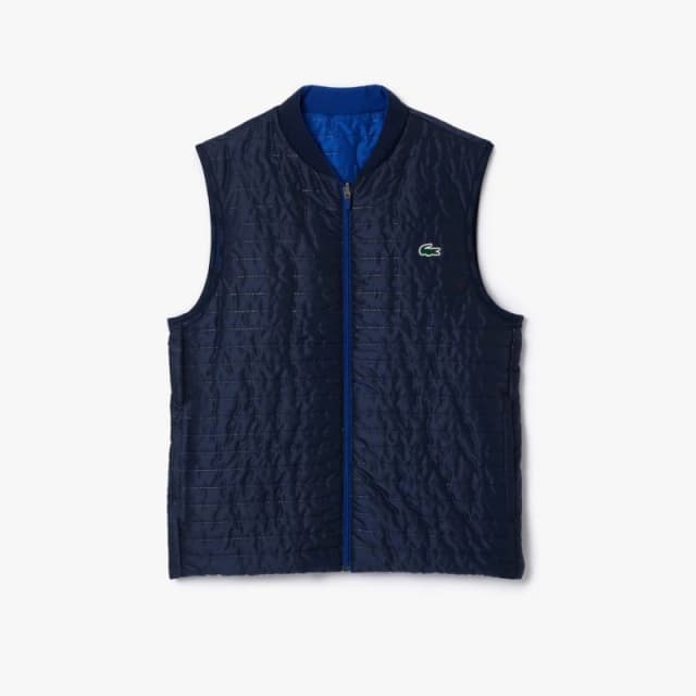 Lacoste Sport Reversible Vest - Blue Blue L