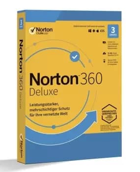 Norton 360 Deluxe, 25 GB cloud backup, 3 devices 1 year NO SUBSCRIPTION