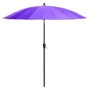 Robert Dyas Shanghai 2.6m Parasol - Purple