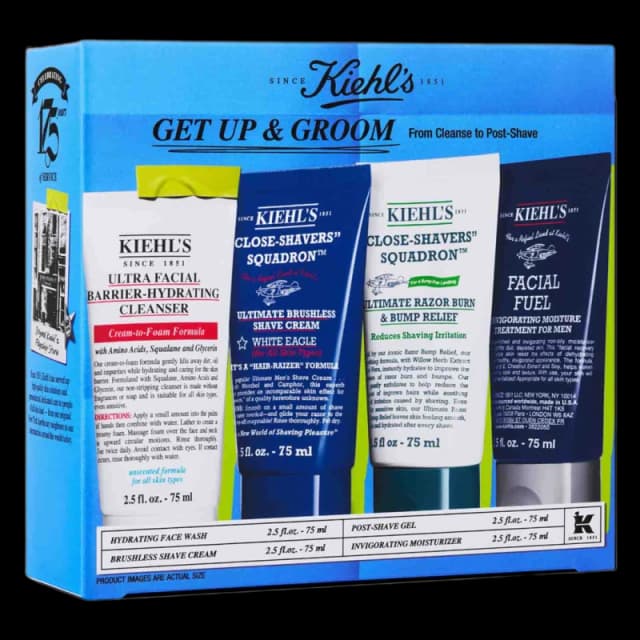 Kiehl's Mens Get Up & Groom Set