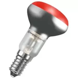 Crompton Lamps 25W R50 Reflector E14 Dimmable Red 100°