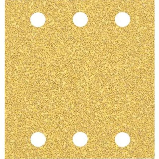 Bosch Accessories Bosch Accessories 2608901654 Random orbit sander sandpaper Grit size 40 (L x W) 107mm x 115mm 50 pc(s) 2608901654
