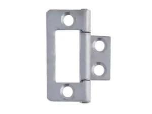 Eclipse 14962 40mm Flush Hinge BZP Bright Zinc Plate 20pk