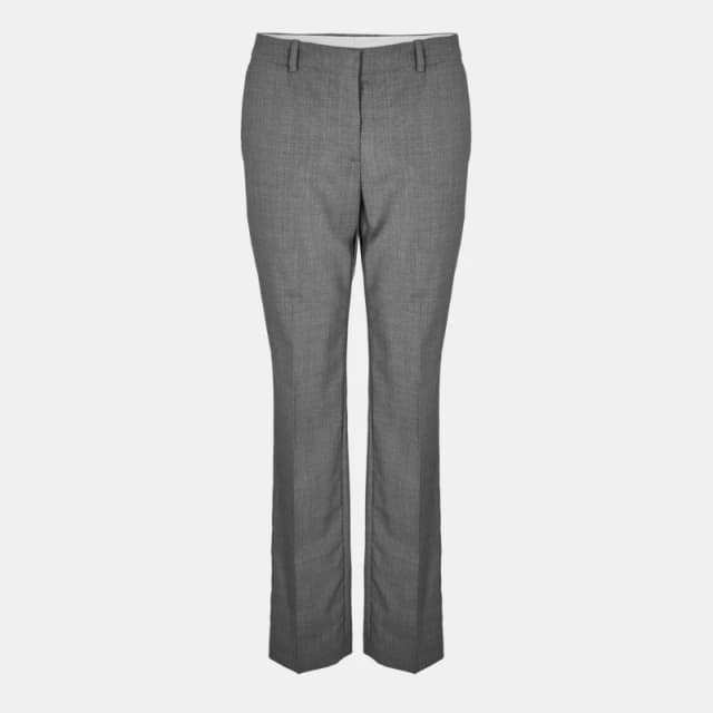 Boss Womens Tameah Slim Fit Trousers Silver female 14 (XL)
