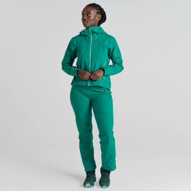 Craghoppers Womens Olesia Waterproof Breathable Rain Suit 12 - Bust 36' (91cm) Maystic Green CWW1200-AGP-12