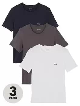 BOSS Bodywear 3 Pack Classic Crew T-Shirt - Multi Size M Men