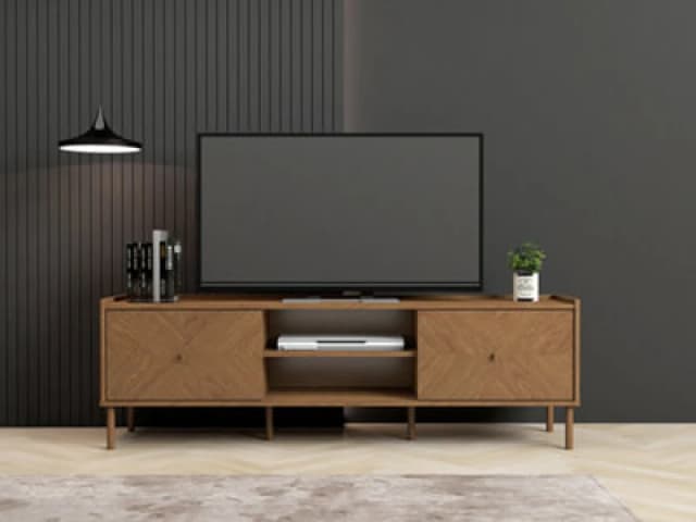 KUDL TV Cabinet 1.6M, Brown LV80TV8012