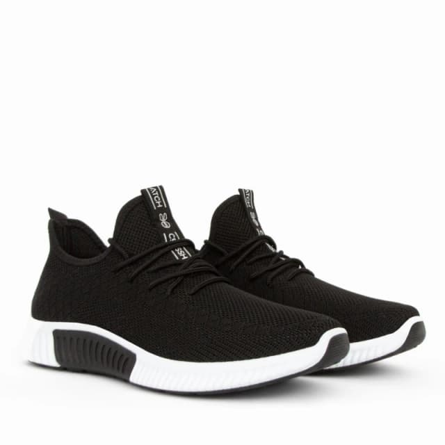 Crosshatch Crosshatch Men Rideout Trainers in Black Size: 8 Black 8 Male 5059294175036