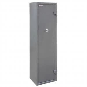 Phoenix Tucana GS8017K 7 Gun Safe with Internal Ammo Box and Key Lock