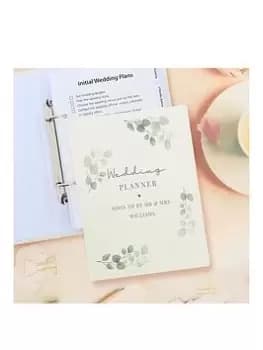 The Personalised Memento Company Personalised Botanical Wedding Planner