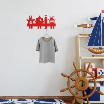 Cute Things 1 - Red Red Metal Wall Hook