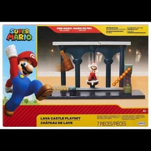 Nintendo Lava Castle (Super Mario) Playset