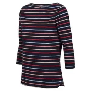 Regatta Bayla three quarterSleeve Top - NavyMultiStr