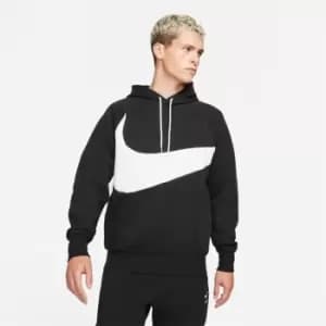 Nike Swoosh Hoodie Mens - Black