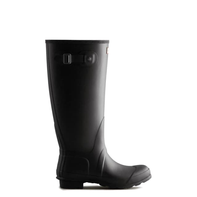 Hunter Womens Original Tall Wide Wellington Boots UK Size 4 (EU 37) Black HUN144-BLACK-4