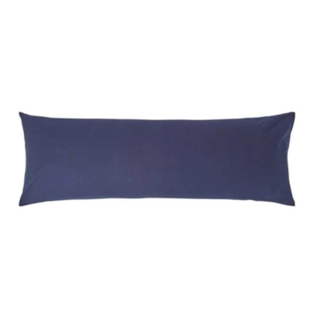 Homescapes Egyptian Cotton Housewife Body Pillowcase 200 TC Navy