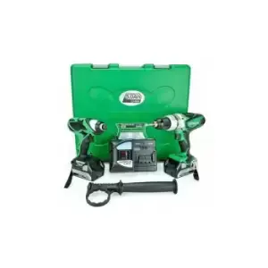 Hikoki - KC18DKL/JB 18V Cordless Twin Pack with 2 x 5.0Ah Batteries & Charger