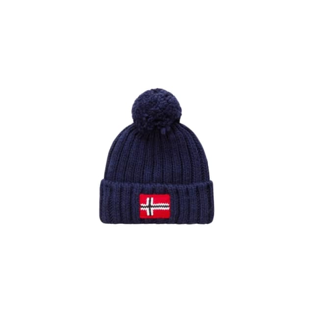 Napapijri Semiury Beanie Hat Juniors Blu Marine 176 male Infants