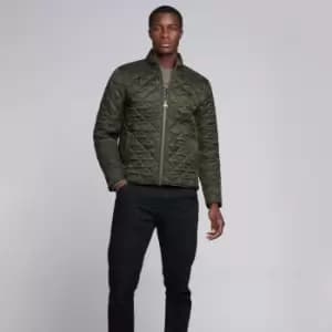 Barbour International Mens Gear Quilt Jacket - Sage - S