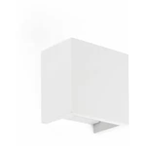 Oslo 1-light white wall lamp