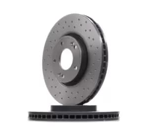 BREMBO Brake disc XTRA LINE - Xtra 09.A532.2X Brake rotor,Brake discs HYUNDAI,KIA,i30 (FD),i30 (GD),i30 CW (FD),i30 CW (GD),i30 Coupe,VELOSTER (FS)