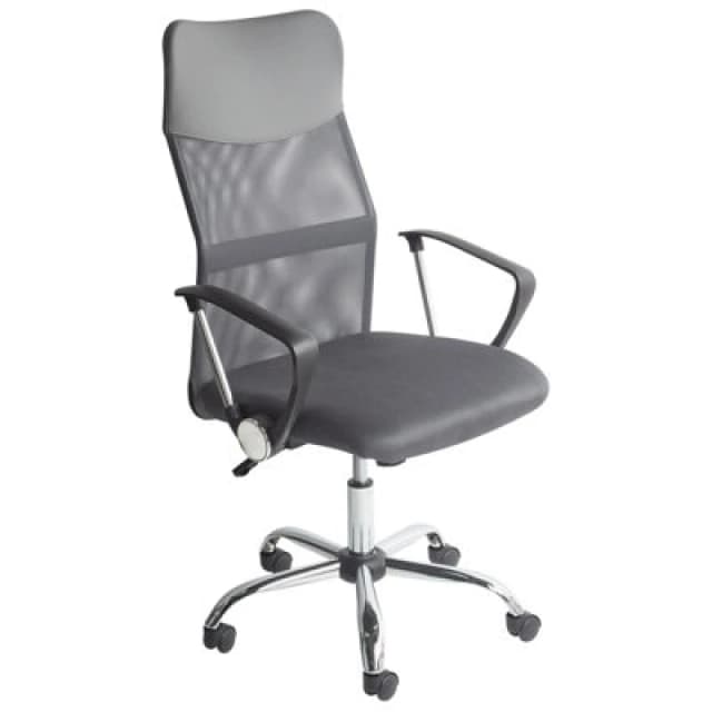 Beliani Office Chair Design Grey