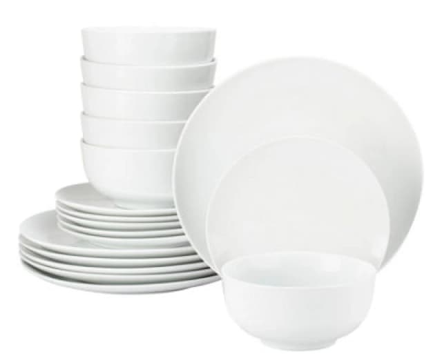 18Pc Vermont Super White Dinner Set