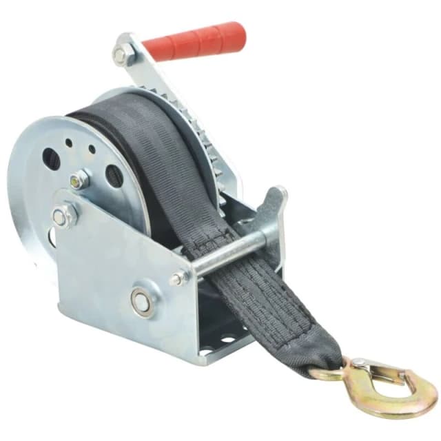 VIDAXL Hand Winch with Strap 540 kg vidaXL 143994