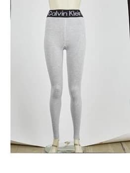 Calvin Klein Women Kara Footless Tight - Grey, Size L, Women