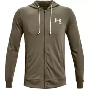 Under Armour Armour Rival Full Zip Hoodie Mens - Green