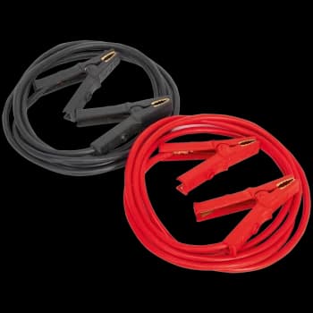 Sealey Heavy Duty Jump Leads Copper/Aluminium Cable 5m