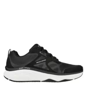 Skechers Mens D'lux Fit Trainers - Black